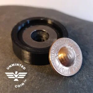 UnMinted Penny Cowboy Hat Doming Puck